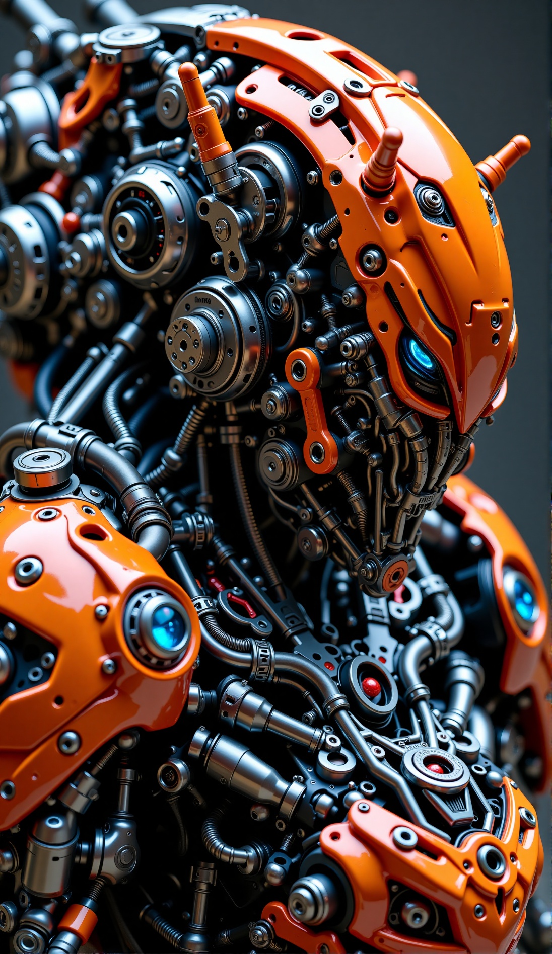 Dark_fantasy,  cyberpunk,  one man on Tensor.Art