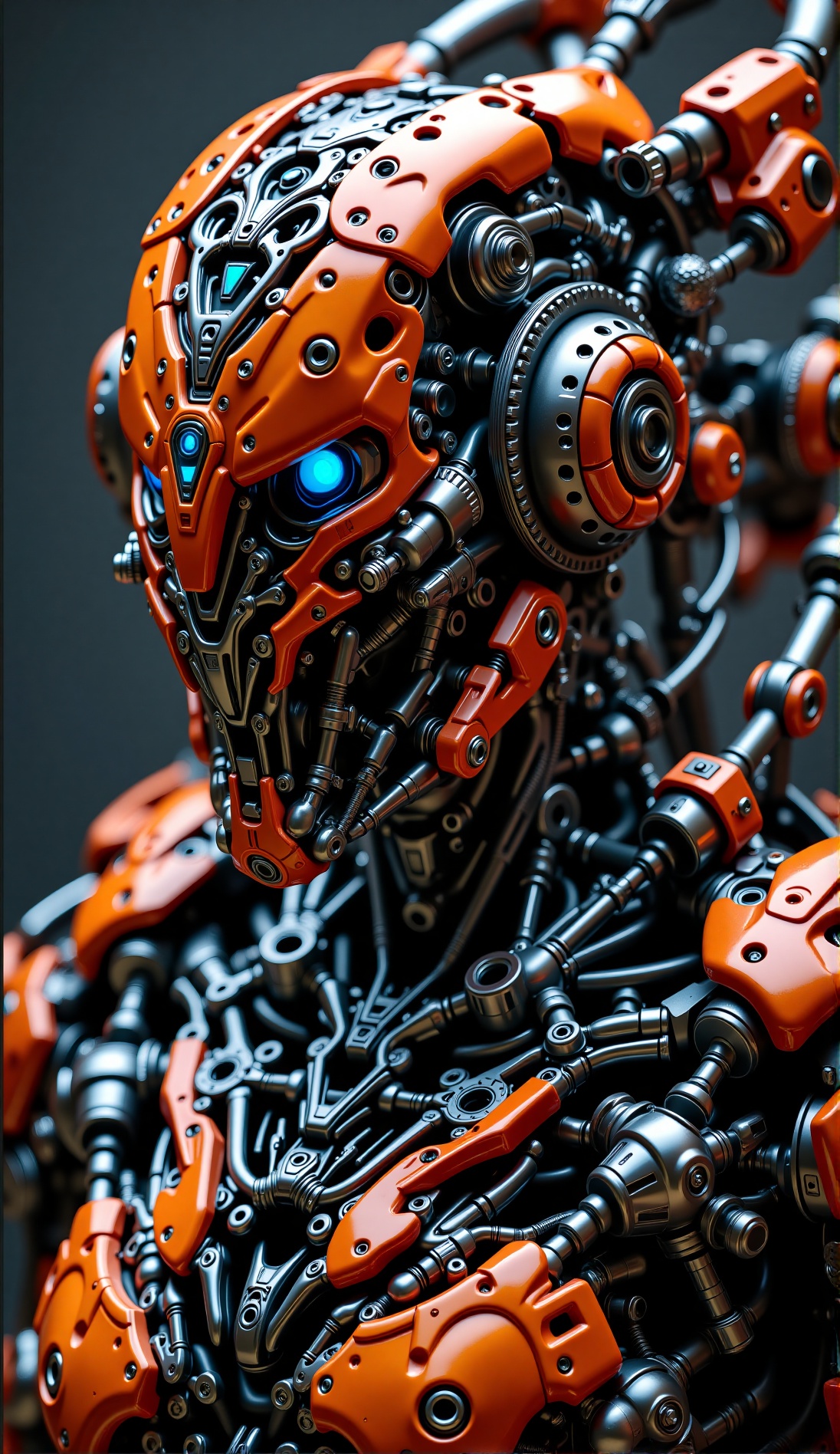 Dark_fantasy,  cyberpunk,  one man on Tensor.Art