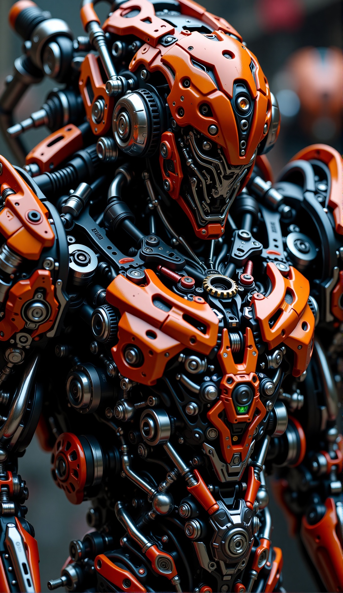 Dark_fantasy,  cyberpunk,  one man on Tensor.Art