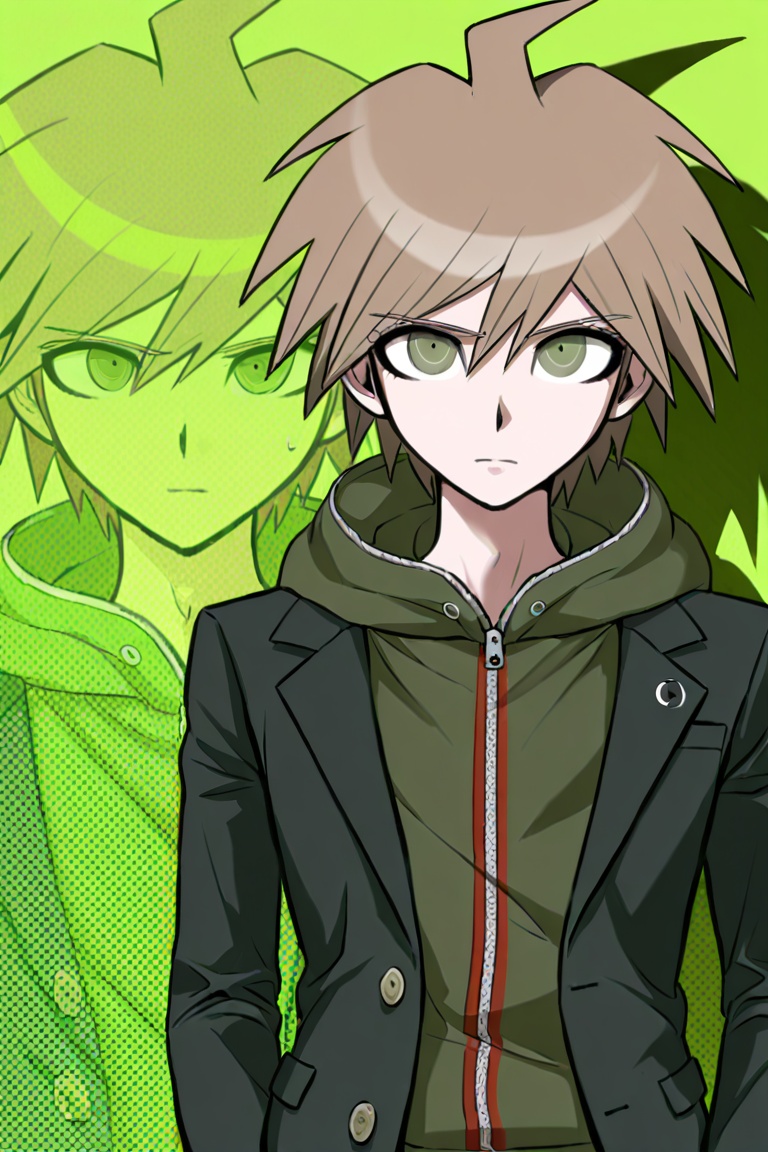 aki-sora,  naegi makoto,  danganronpa \(series\) on Tensor.Art