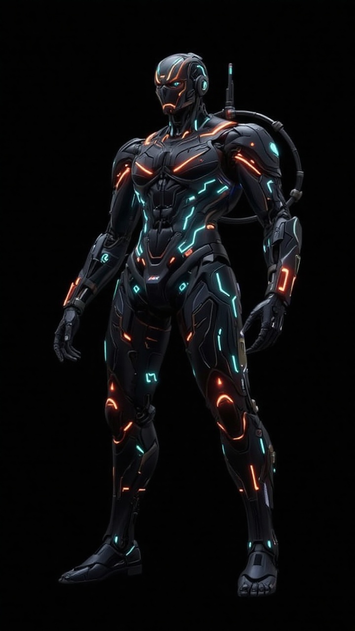 1boy,  solo,  black background on Tensor.Art