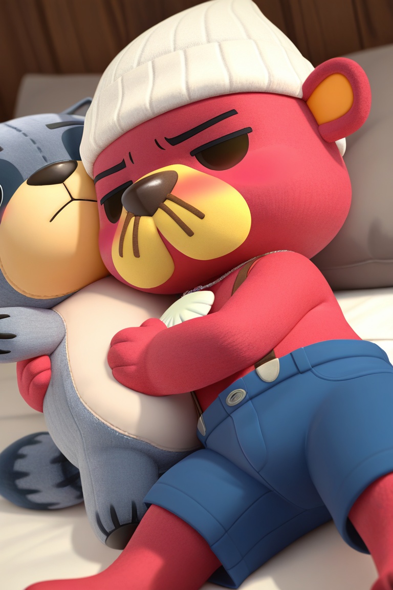 1boy,  male Focus,  in bed on Tensor.Art
