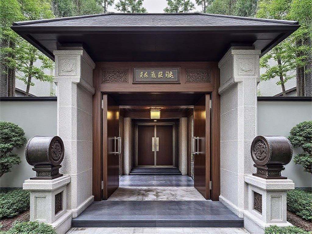 WD,  WD,  Introducing our elegant Traditional Asian Temple Entrance on Tensor.Art