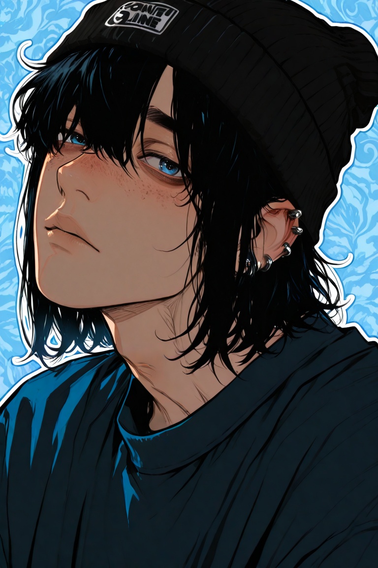 colored line-art,  thick outline,  countour line on Tensor.Art