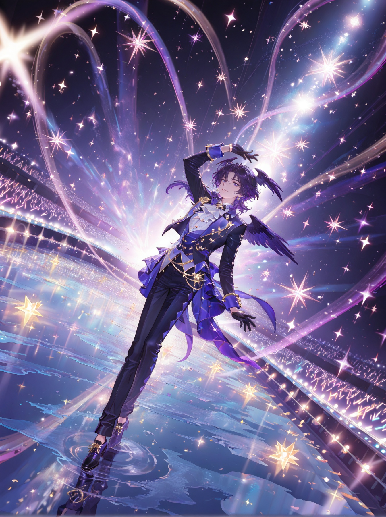 game cg,  sparkle_background,  masterpiece on Tensor.Art