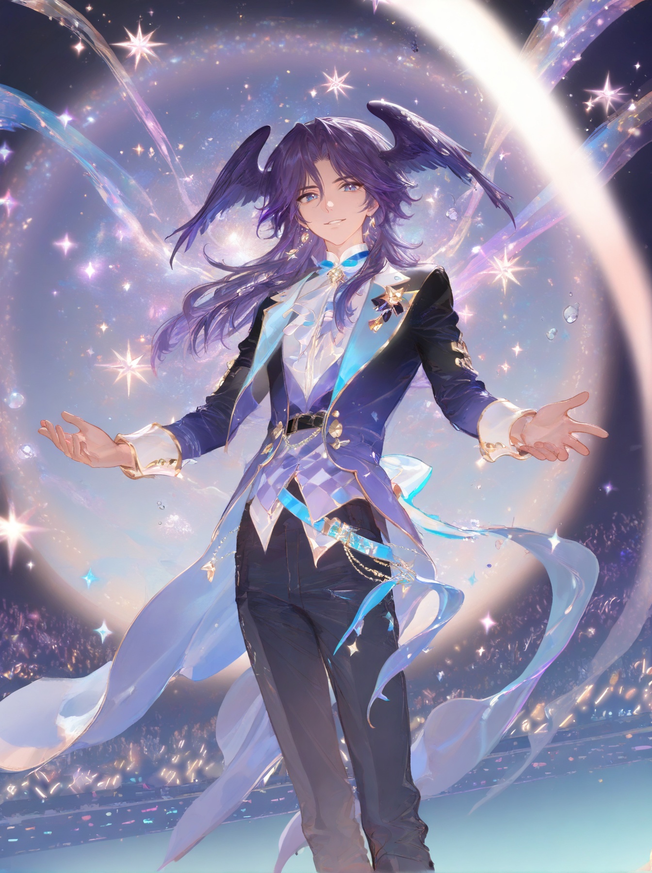 game cg,  sparkle_background,  masterpiece on Tensor.Art