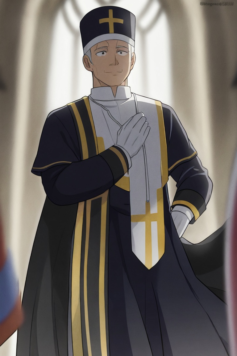 priest,  man,  solo on Tensor.Art