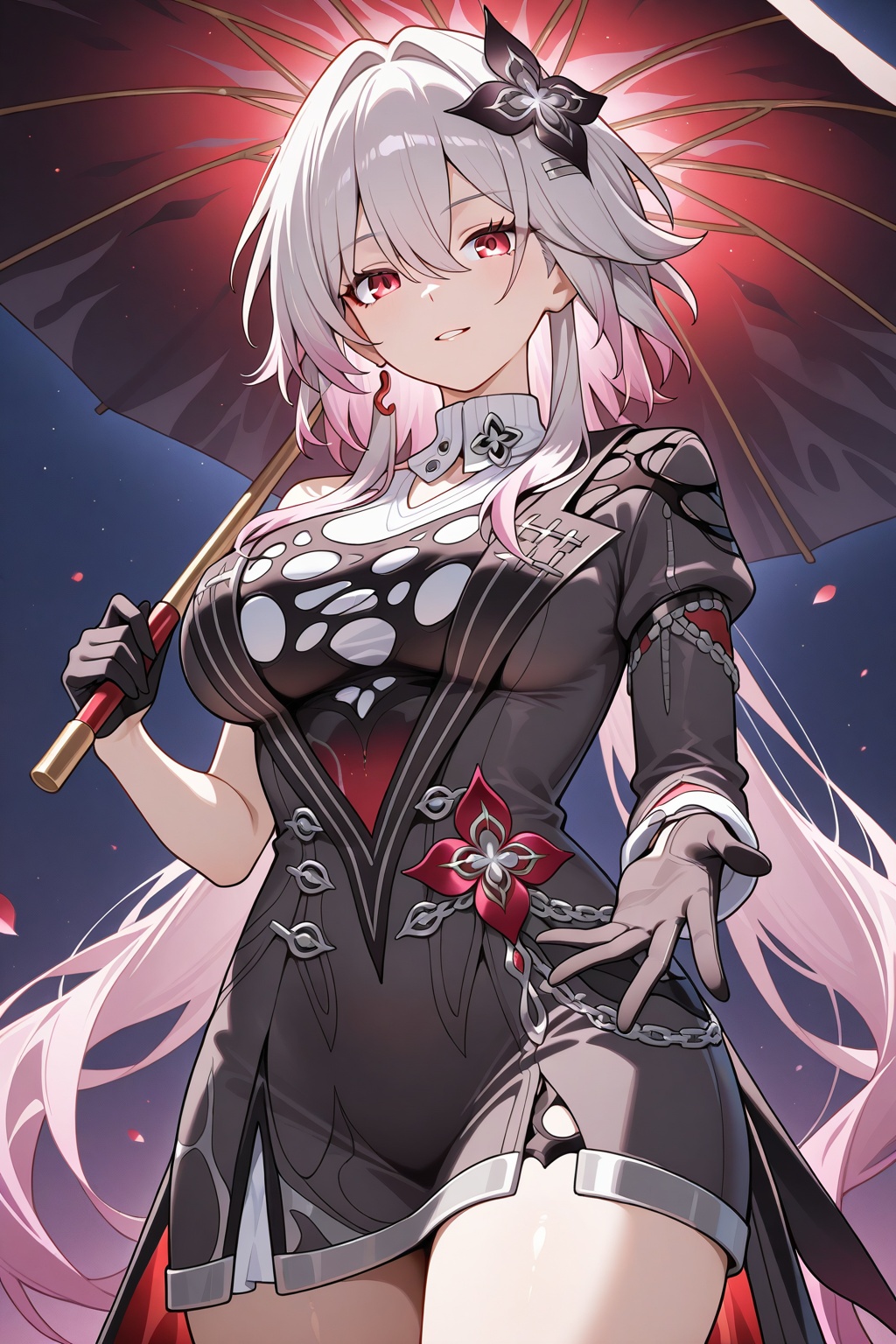 evernight (honkai star rail),  cowboy shot,  masterpiece on Tensor.Art