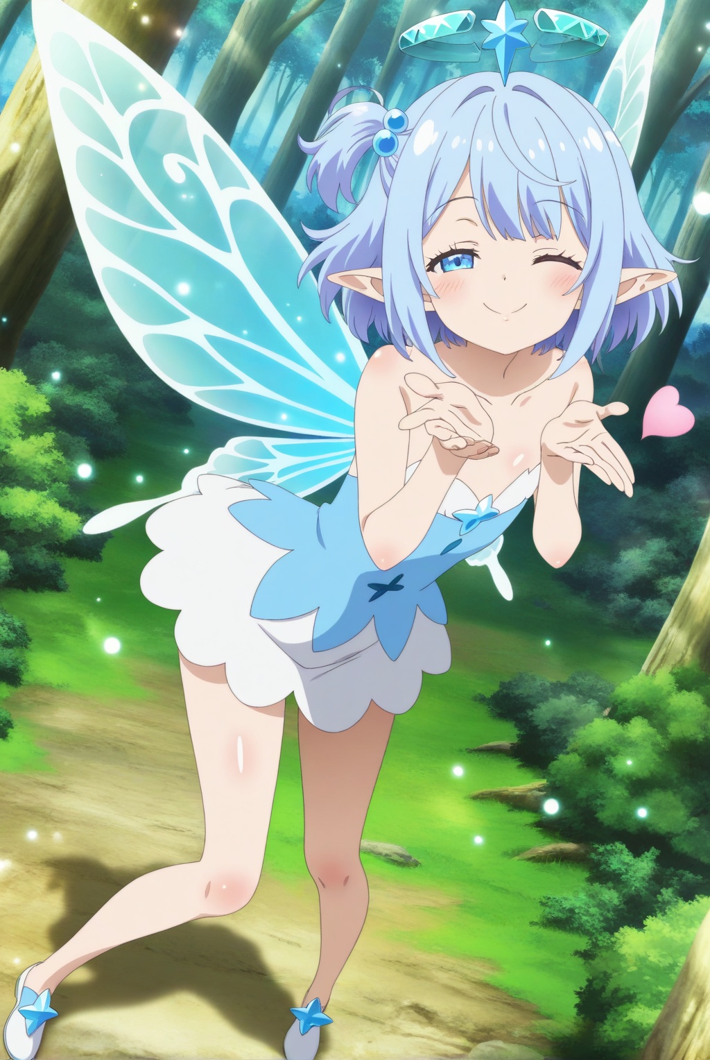 8k UHD,  1girl,  mini_fairy_woman on Tensor.Art