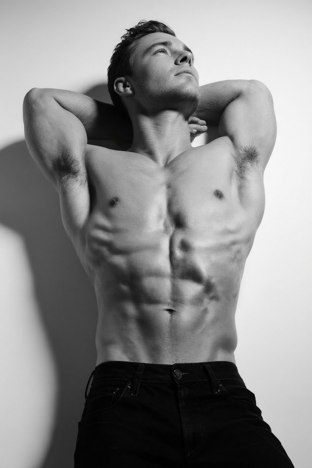 xnz,  omxn,  A man with his upper body naked on Tensor.Art