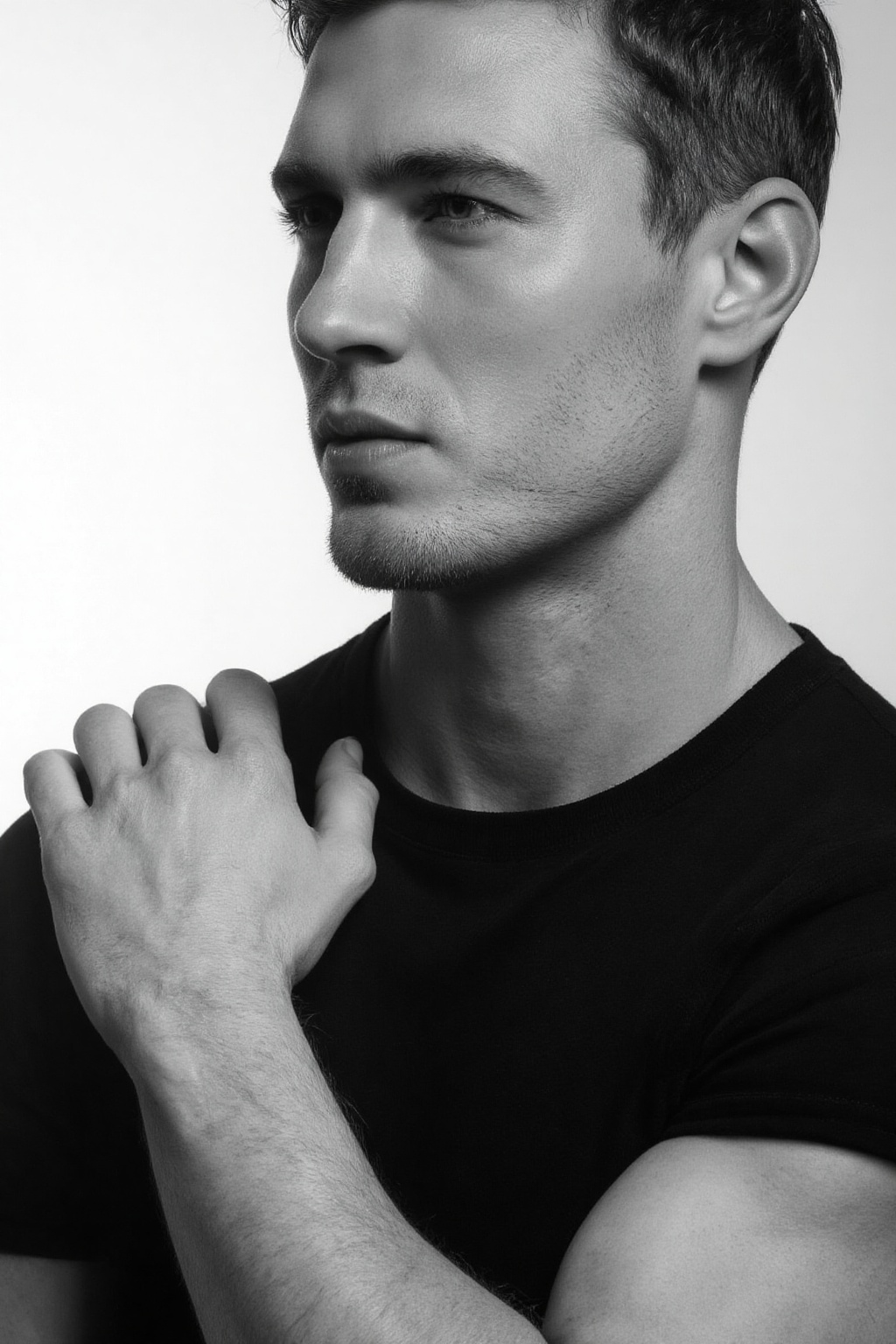 xnz,  omxn,  A man in a black top on Tensor.Art