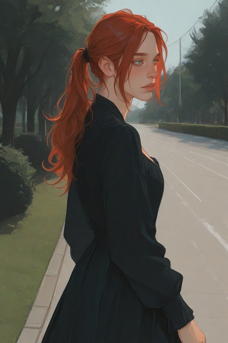stylized_anime_semi_realism,  painterly_texture,  color_contrast on Tensor.Art