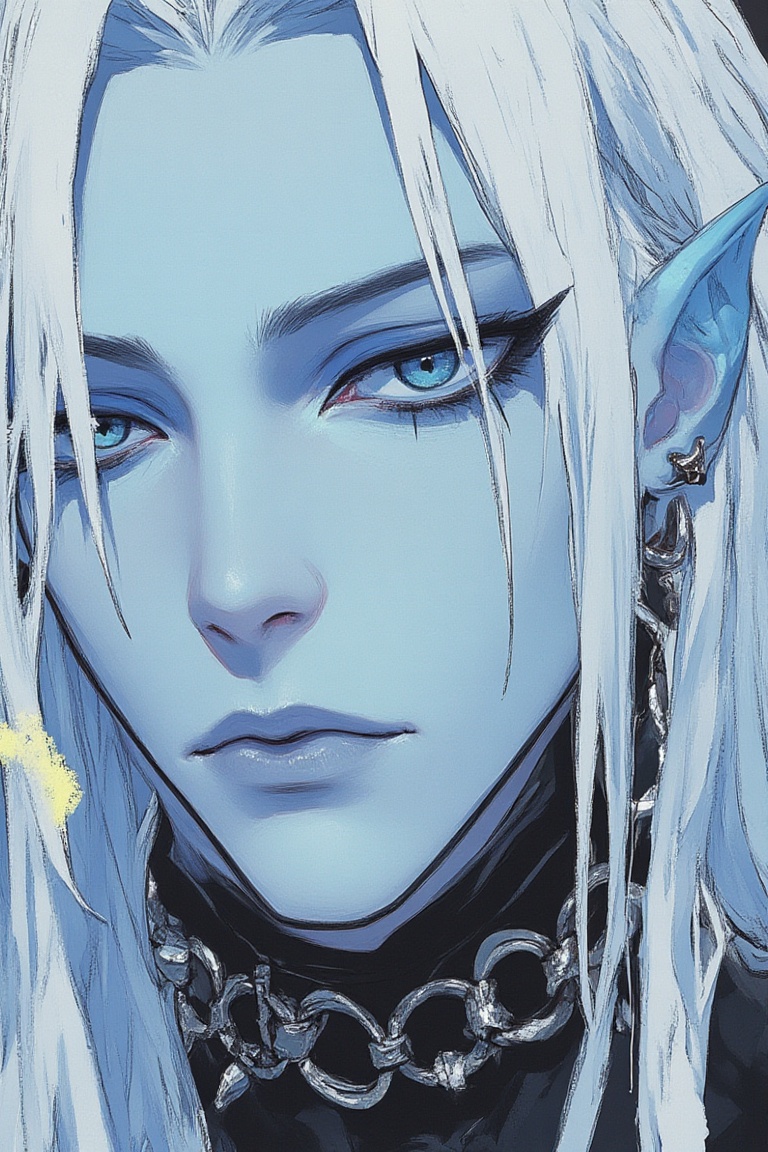 stylized_anime_semi_realism,  painterly_texture,  color_contrast on Tensor.Art