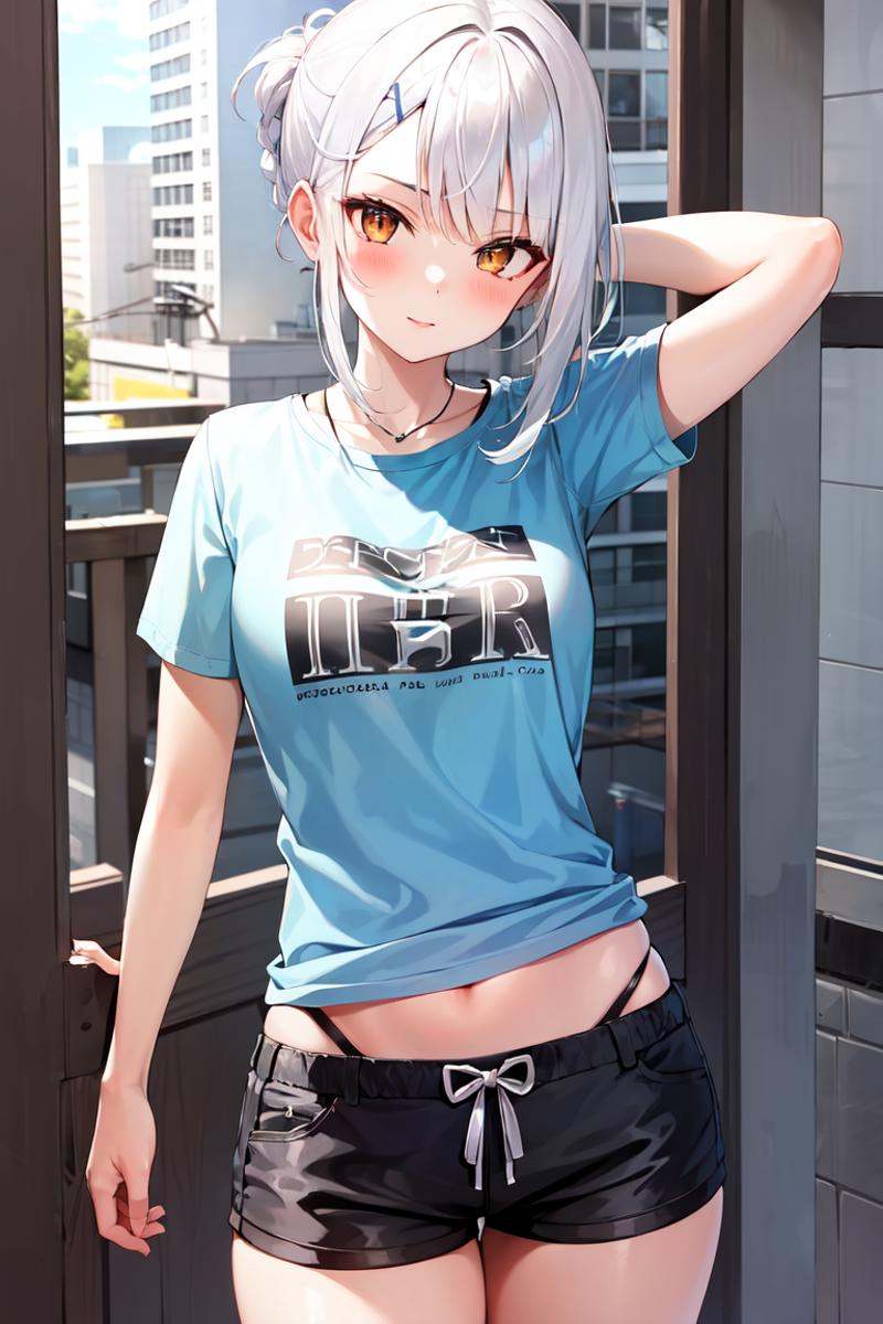 kaine,  1girl,  white_hair on Tensor.Art