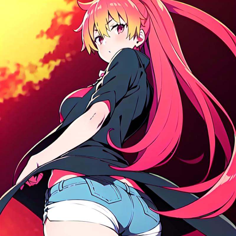 Shurakirigakure,  1girl,  solo on Tensor.Art