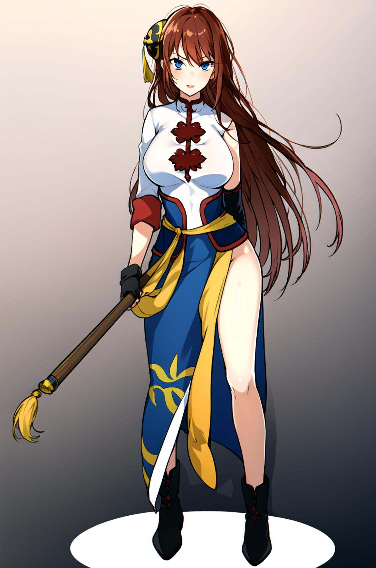 Older Kagura,  1girl,  solo on Tensor.Art