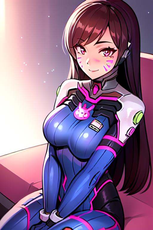 Deeva \(overwatch 1 version\),  1girl,  solo on Tensor.Art