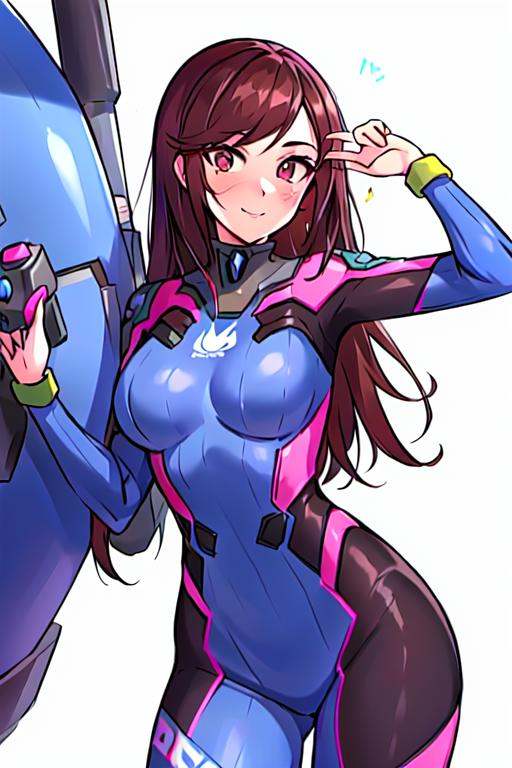 Deeva \(overwatch 1 \),  1girl,  long_hair on Tensor.Art