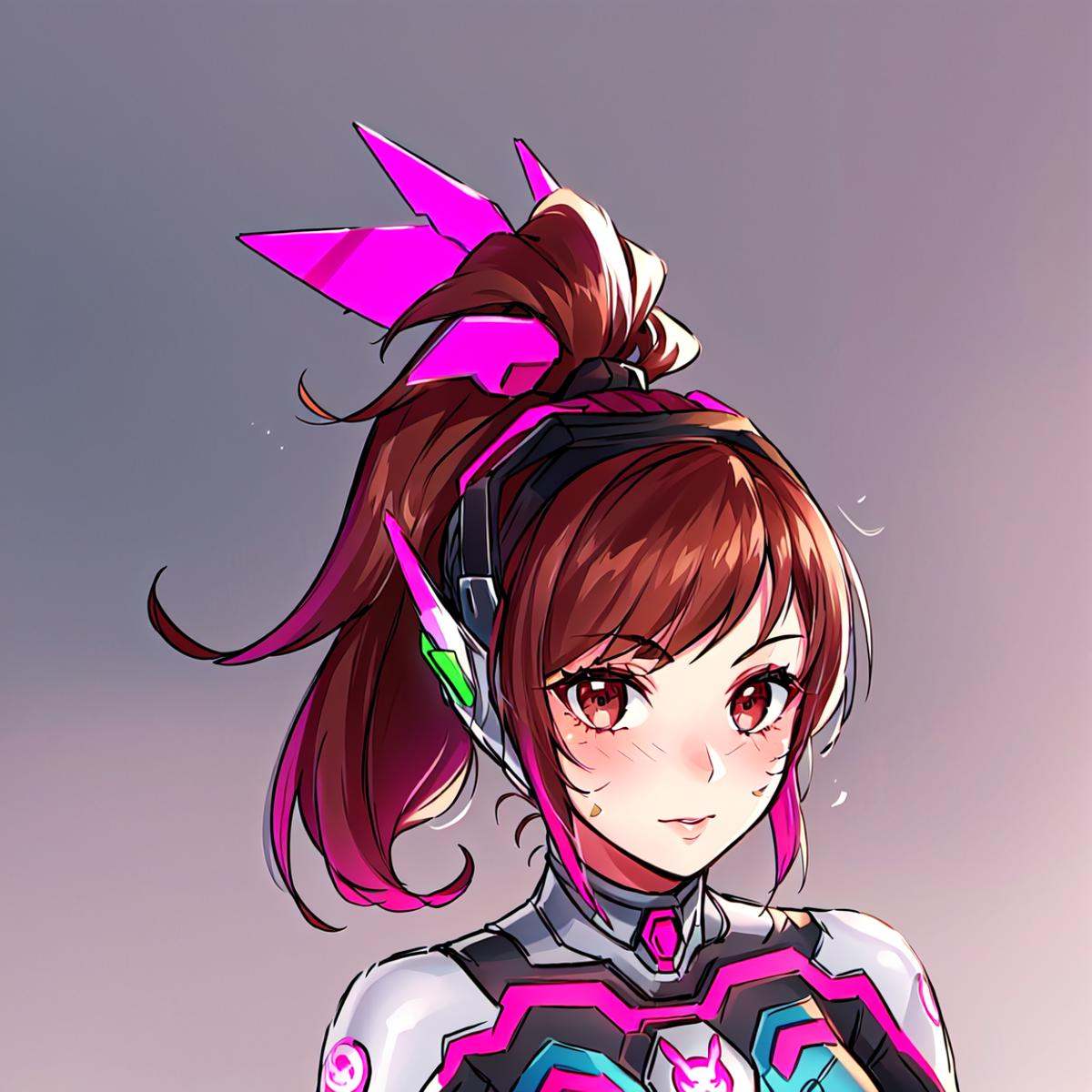 Deeva \(overwatch 2 \),  1girl,  d.va \(overwatch 2 /) on Tensor.Art