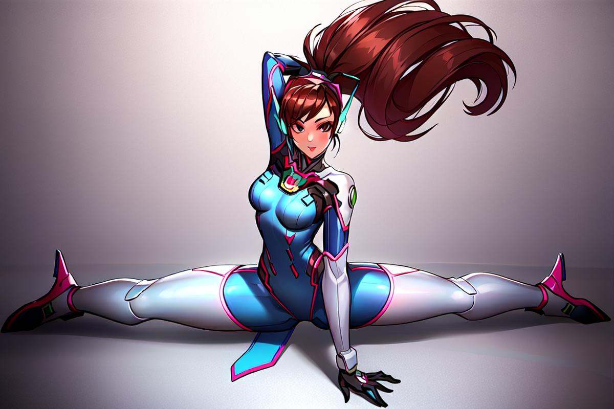 Deeva \(overwatch 2 version\),  d.va /(overwatch 2/),  1girl on Tensor.Art