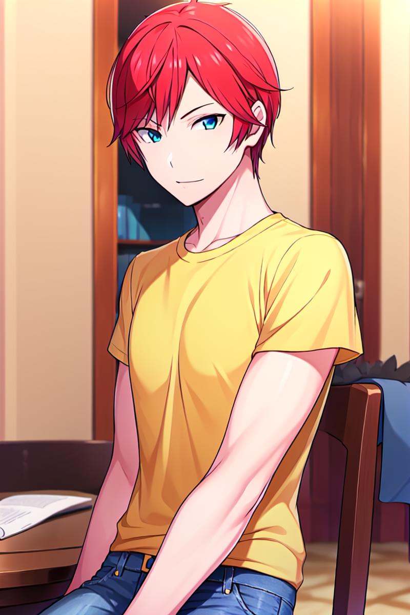 Reinhard,  1boy,  solo_focus on Tensor.Art