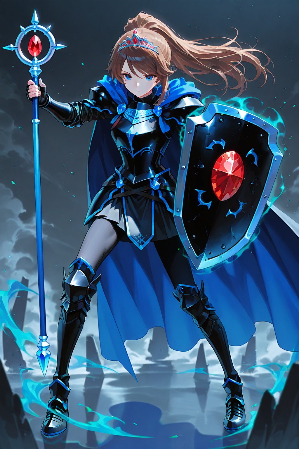 (1girl ) ,  solo,  in a tower on Tensor.Art