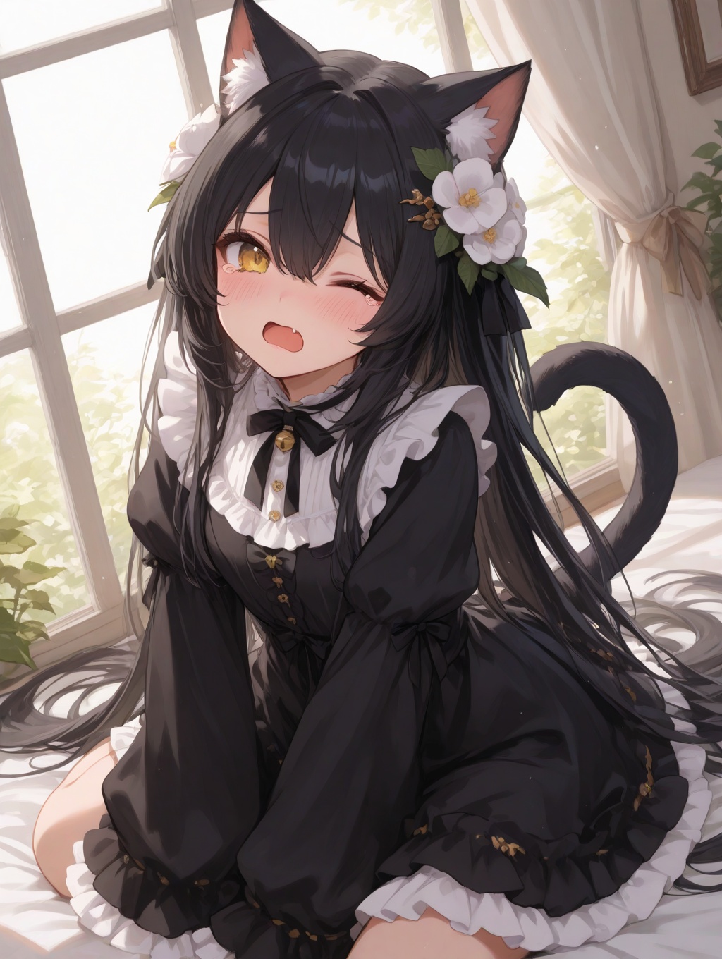 1girl,  solo,  long hair on Tensor.Art