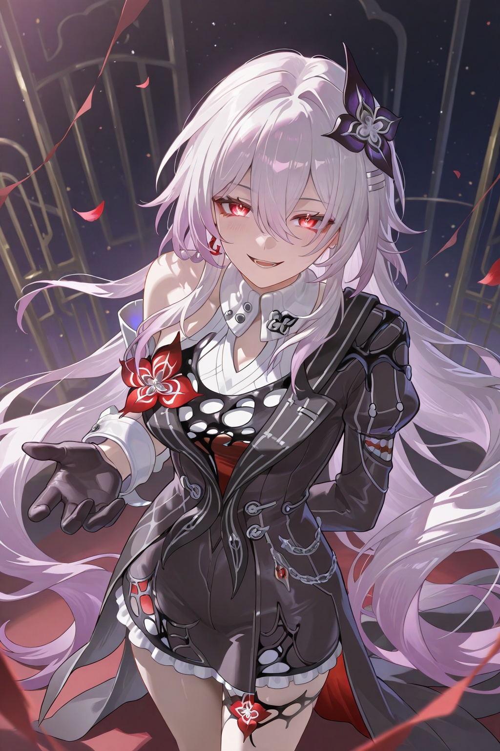 evernight (honkai star rail),  1girl,  cowboy shot on Tensor.Art