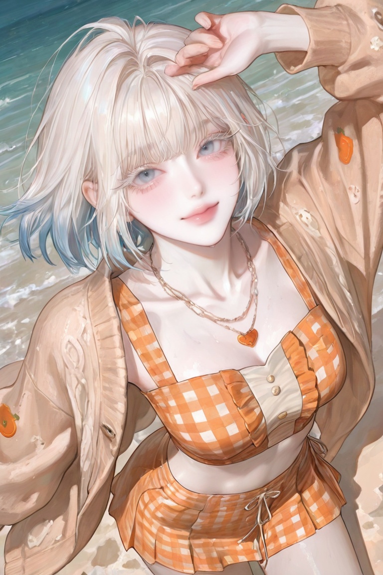 sea,  beach,  sunny on Tensor.Art