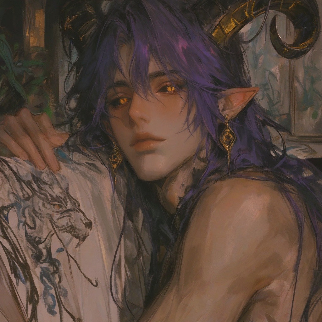 1boy,  soft features,  long hair on Tensor.Art