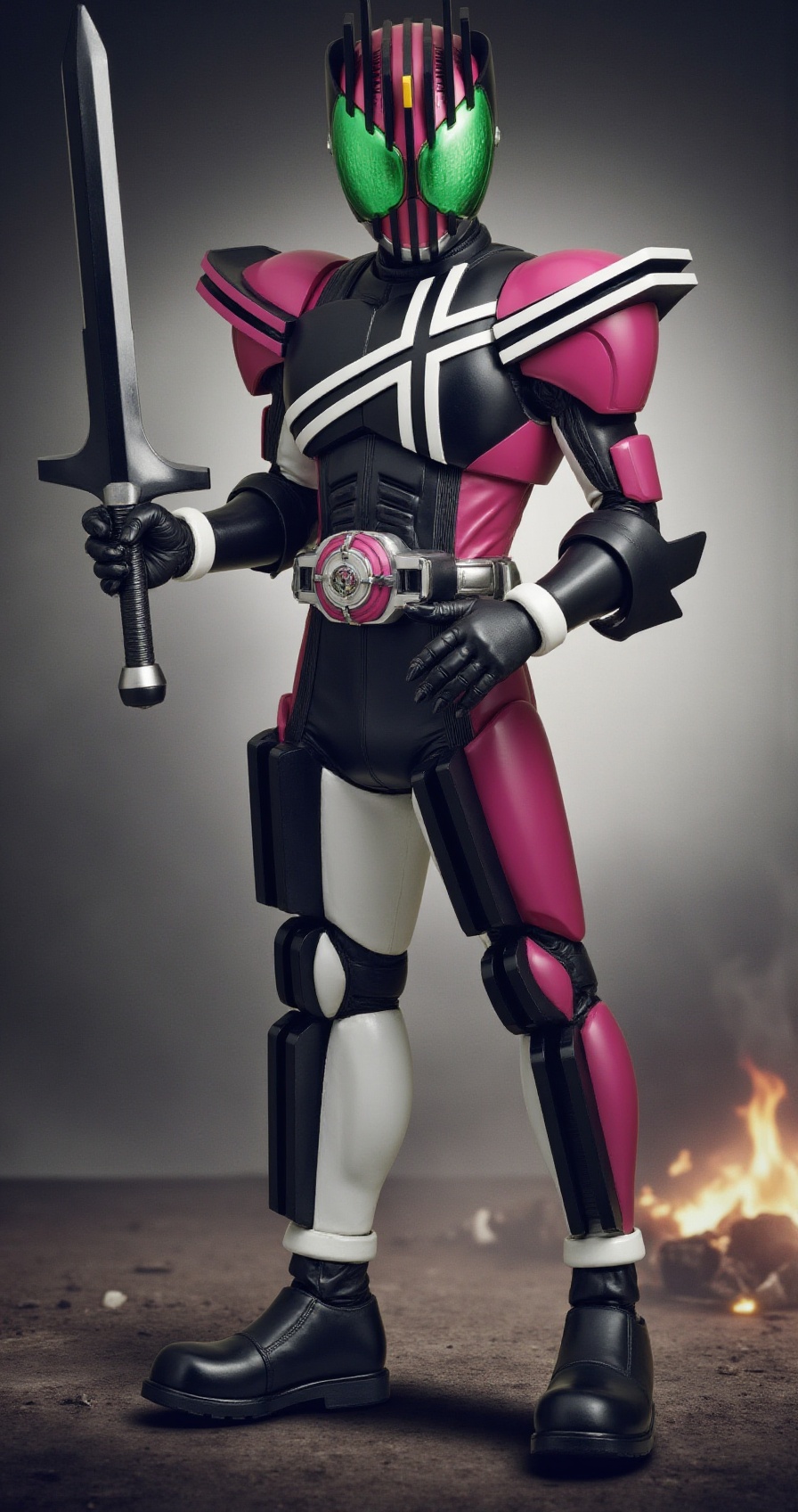 decade_rider,  full body portrait,  standing heroic pose on Tensor.Art