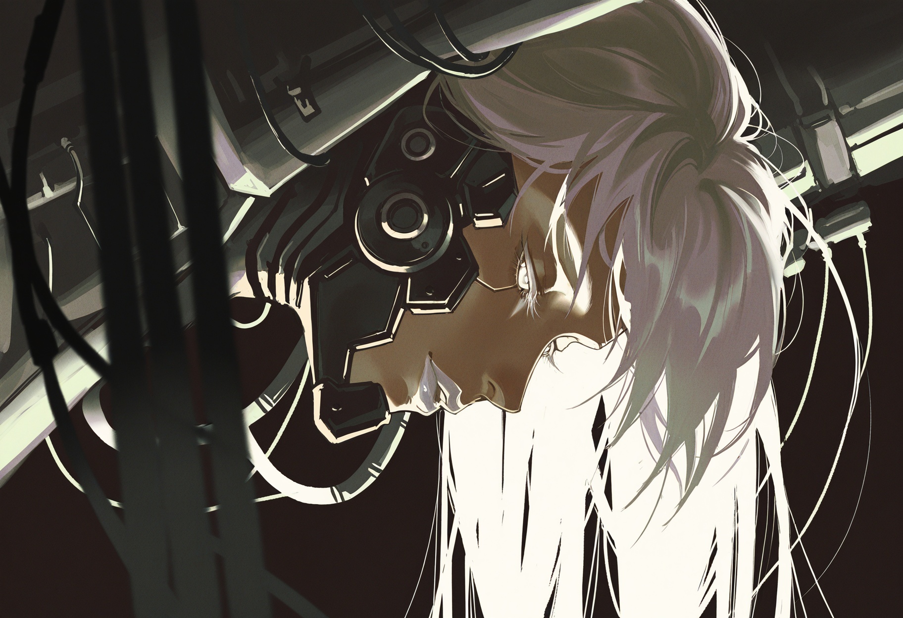 synwt,  1girl,  cyborg on Tensor.Art