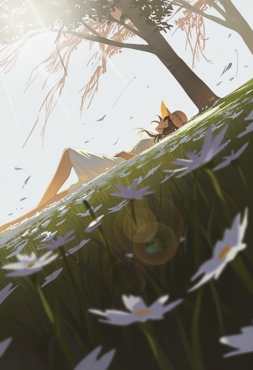 synwt,  1girl,  on back on Tensor.Art