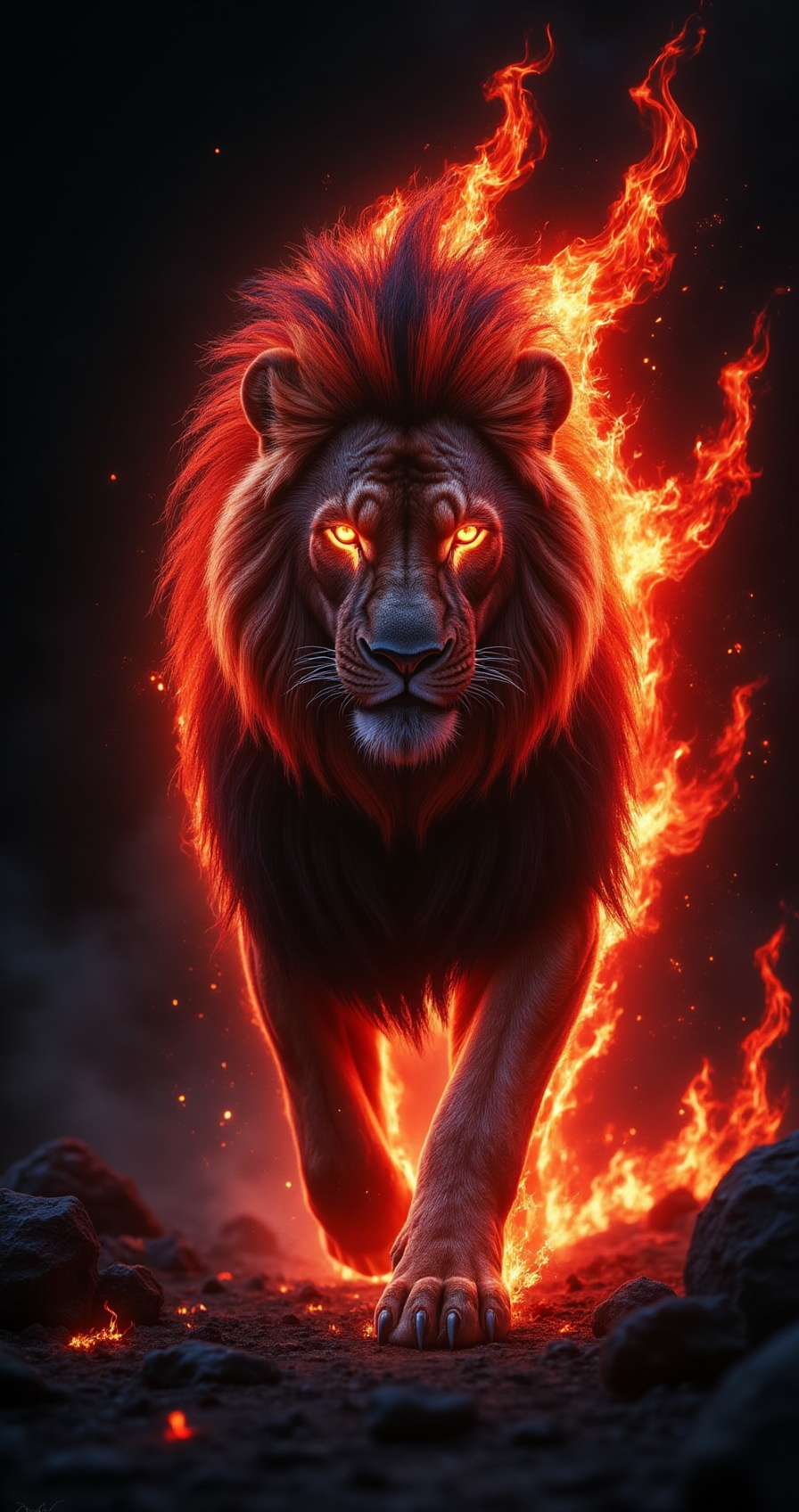 (elementflamebeast),  ultra detailed,  cinematic angle on Tensor.Art