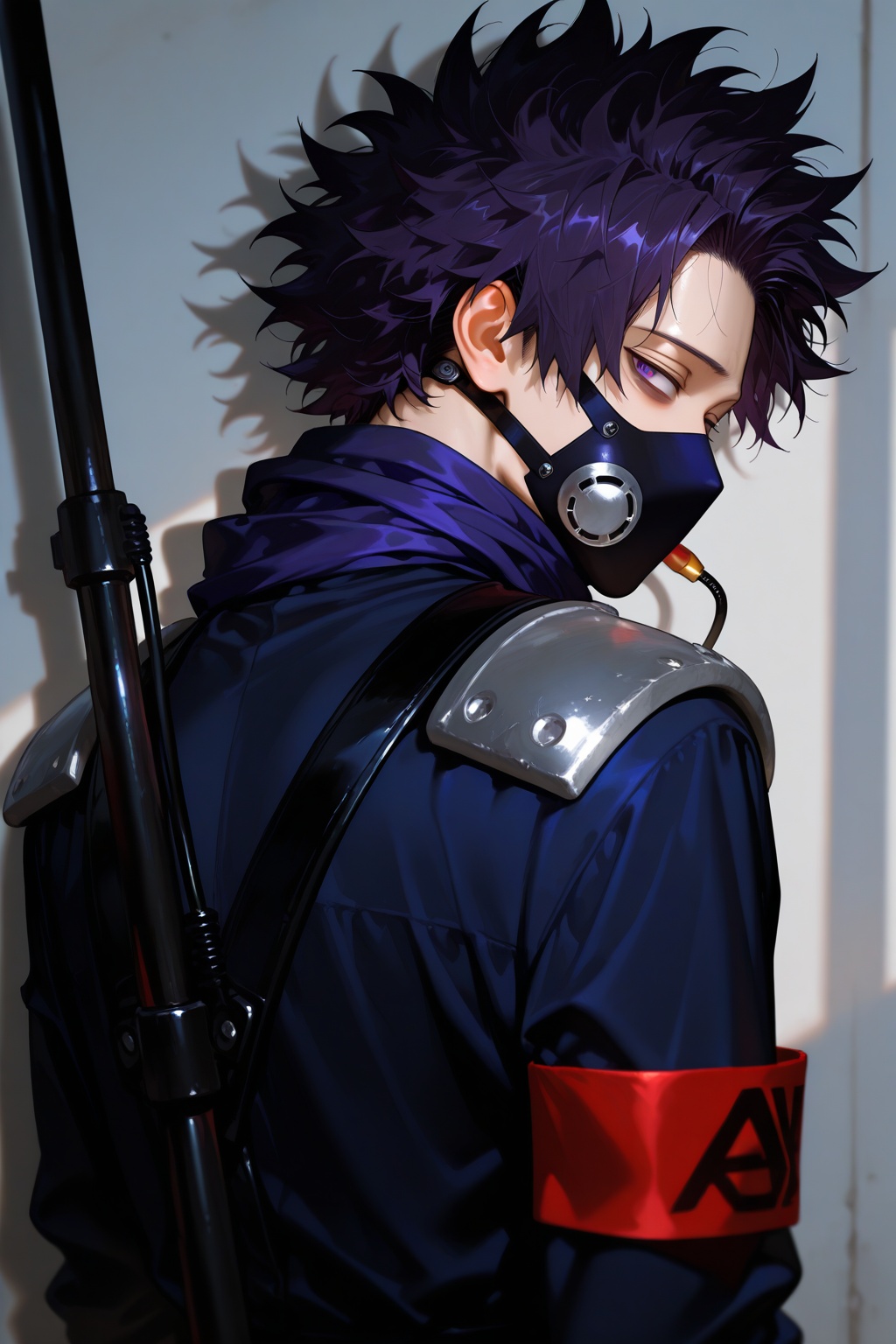 shinso hitoshi,  boku no hero academia,  1boy on Tensor.Art
