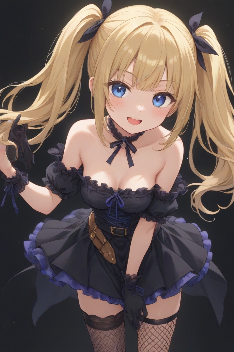 aniani,  Ani_(Grok),  blonde hair on Tensor.Art