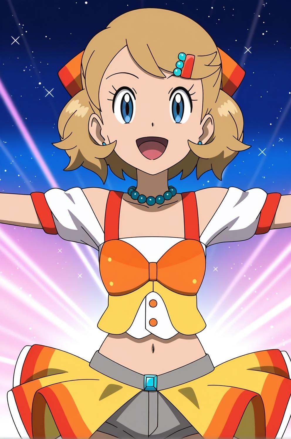 anime,  anime screencap,  pokemon xy \(anime\) on Tensor.Art