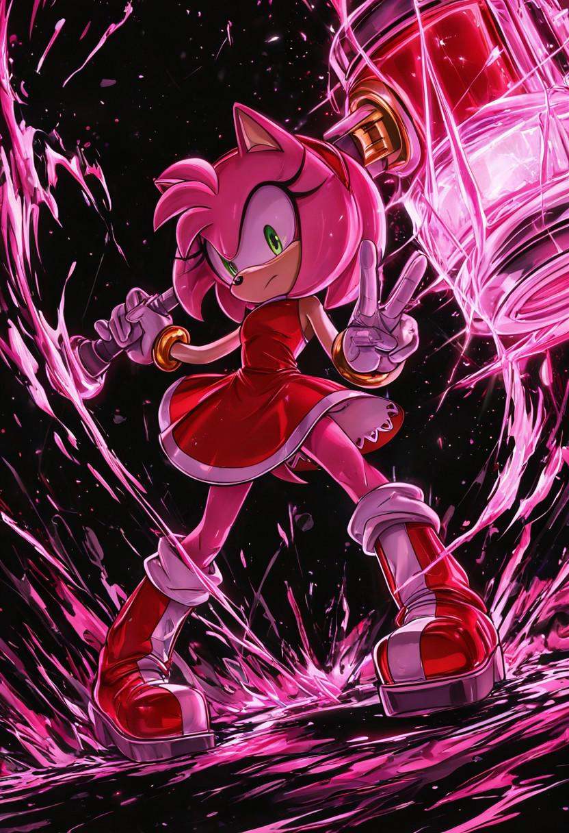 DBL_XL,  amy rose,  Masterpiece on Tensor.Art