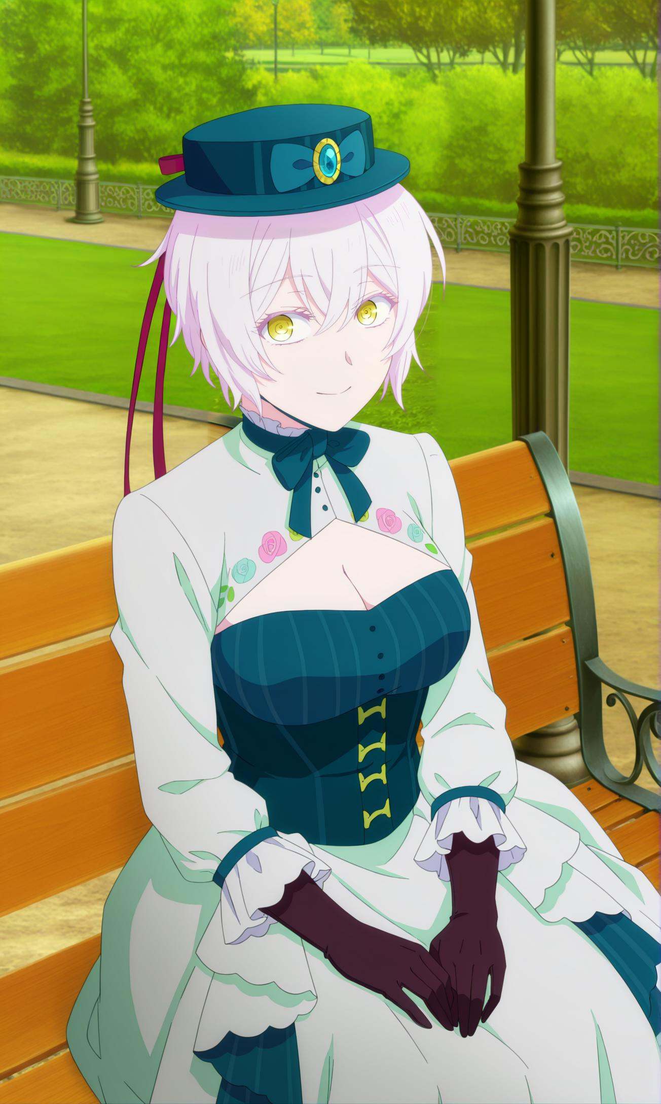 jeanne,  1girl,  white hair on Tensor.Art