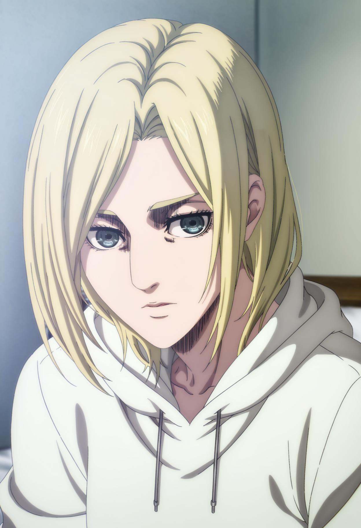 anime screencap,  annie leonhart,  depth of field on Tensor.Art