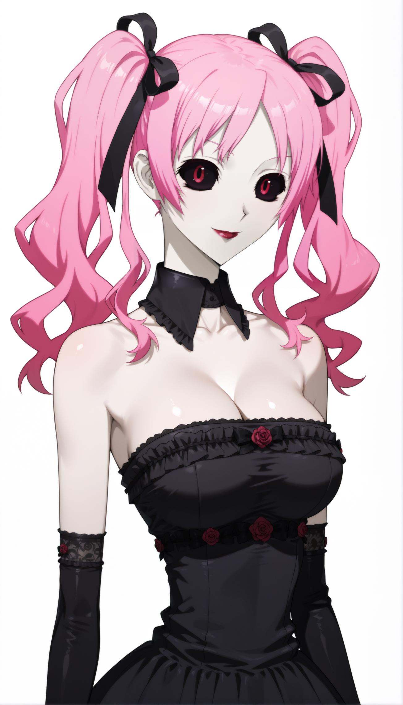 megumi shimizu,  1girl,  pink hair on Tensor.Art