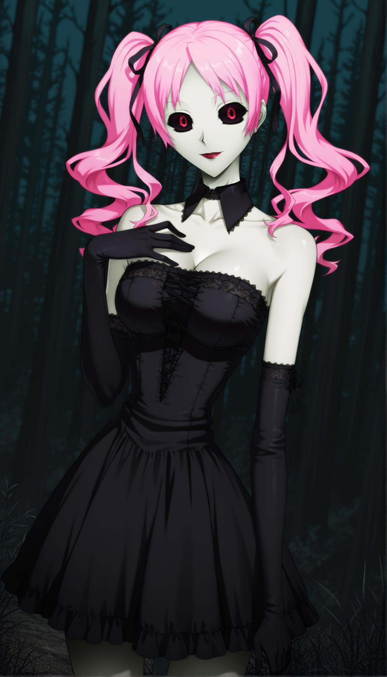 megumi shimizu,  1girl,  pink hair on Tensor.Art