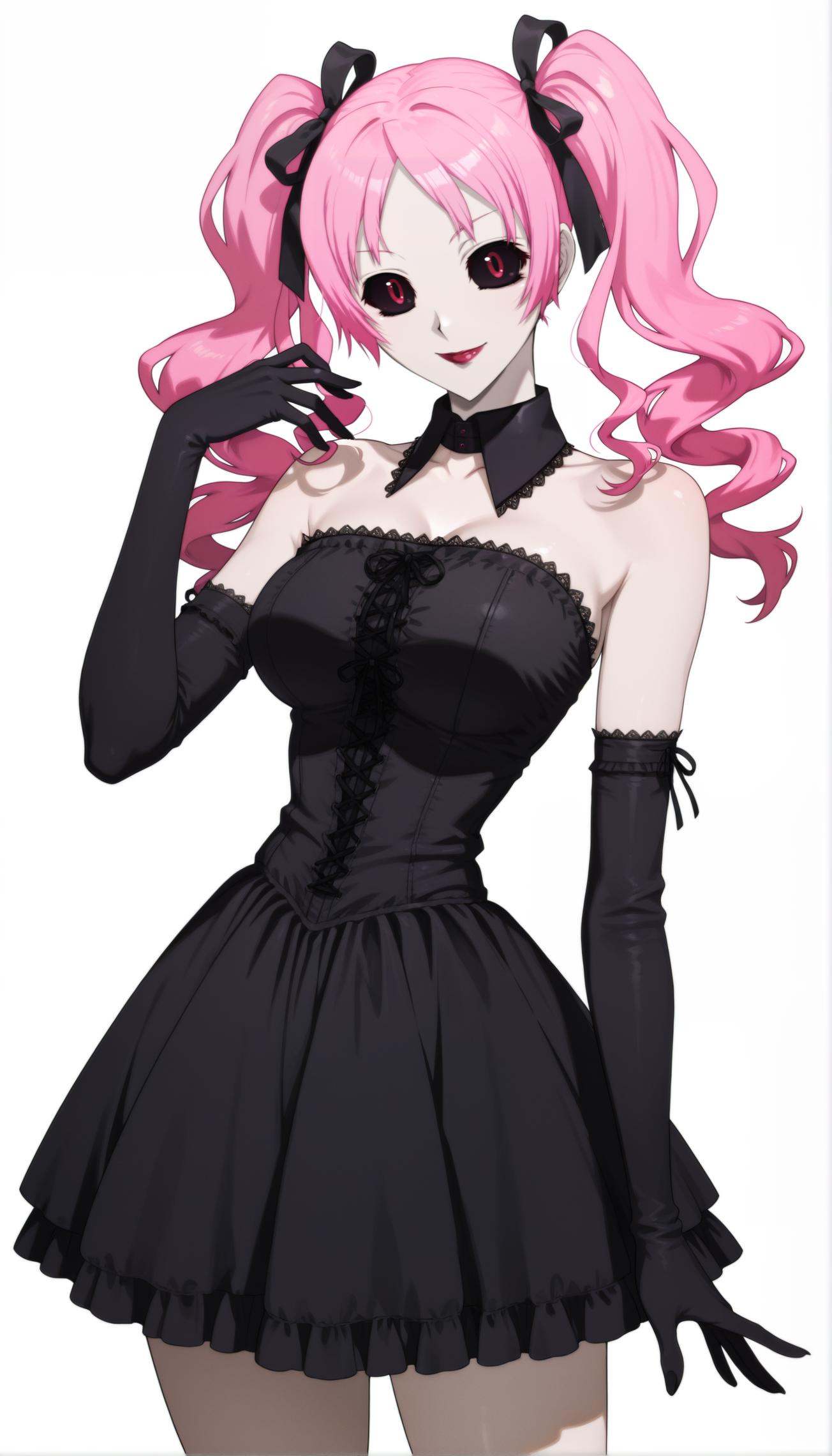 megumi shimizu,  1girl,  pink hair on Tensor.Art