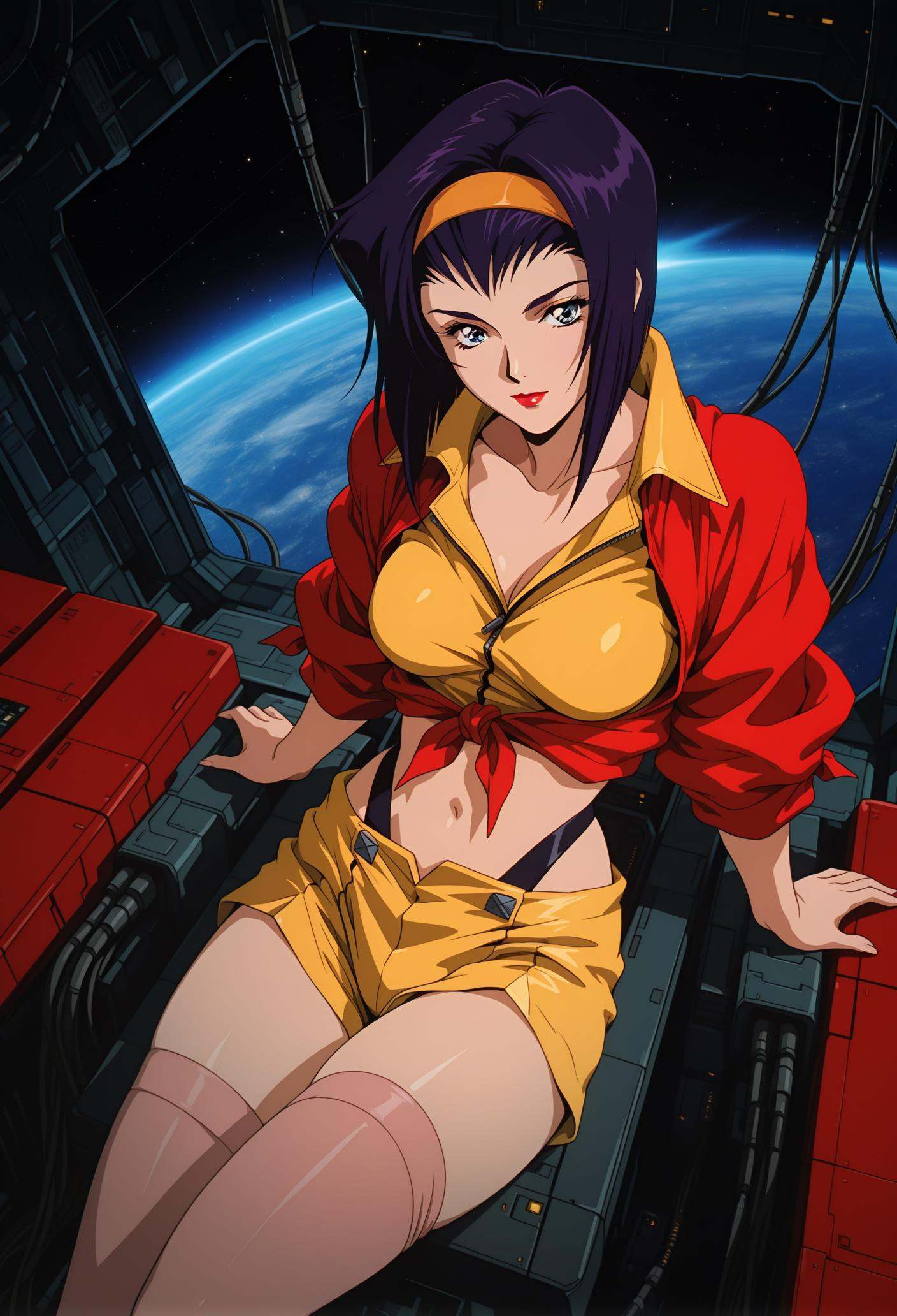 retroniji,  retro,  faye valentine on Tensor.Art