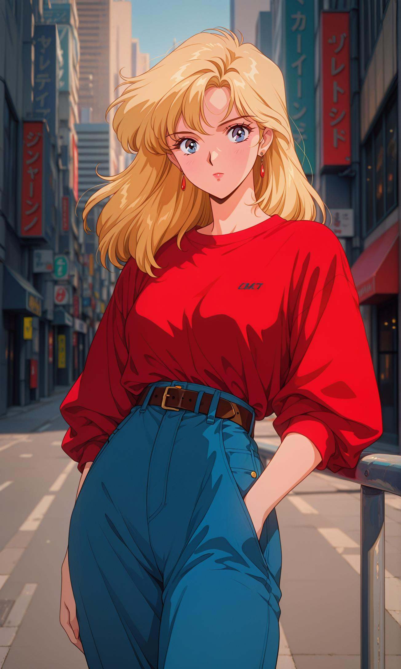 retroniji,  retro,  1girl on Tensor.Art
