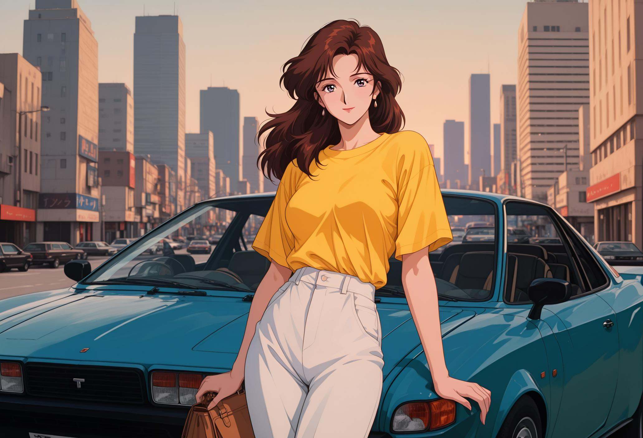 retroniji,  retro,  1girl on Tensor.Art