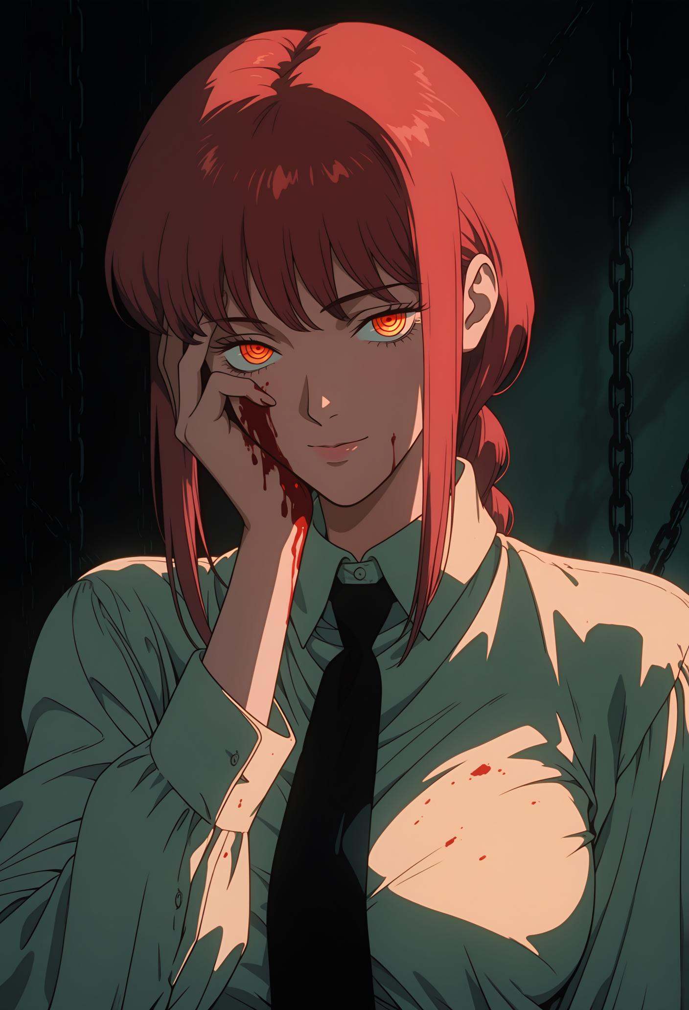 retroniji,  retro,  makima (chainsaw man) on Tensor.Art