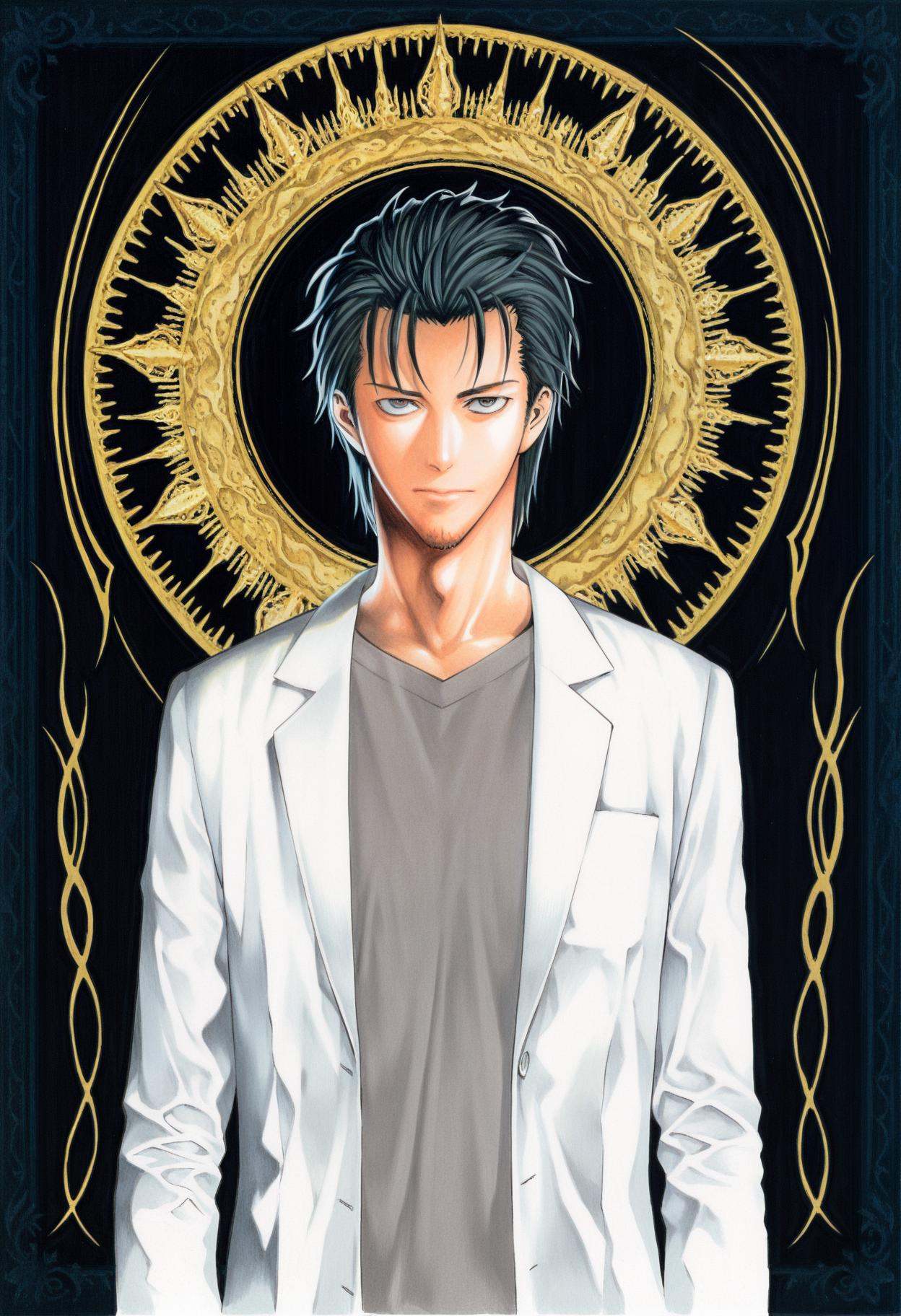 obata takeshi,  traditional media,  1boy on Tensor.Art