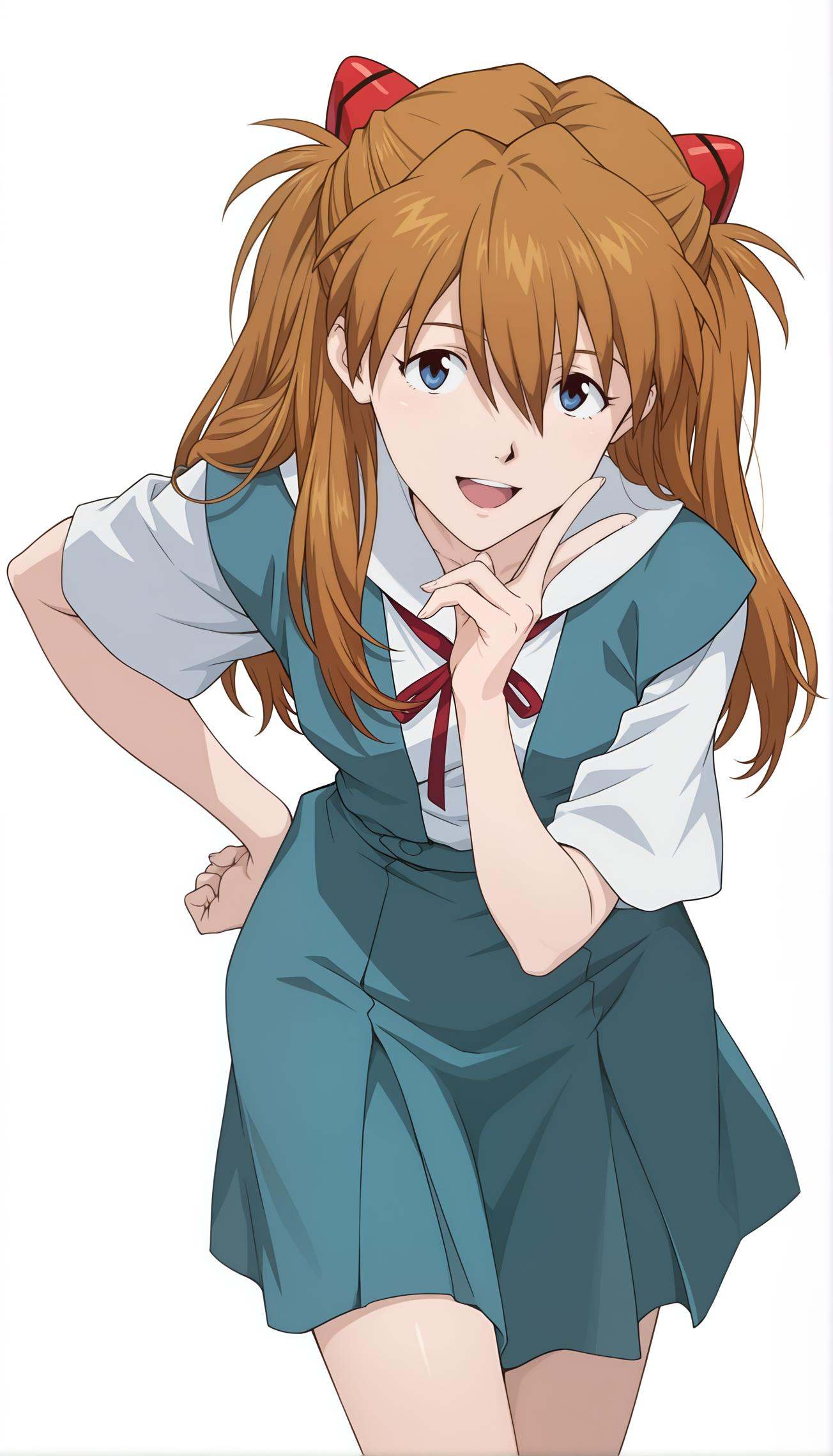 souryuu asuka langley,  1girl,  interface headset on Tensor.Art