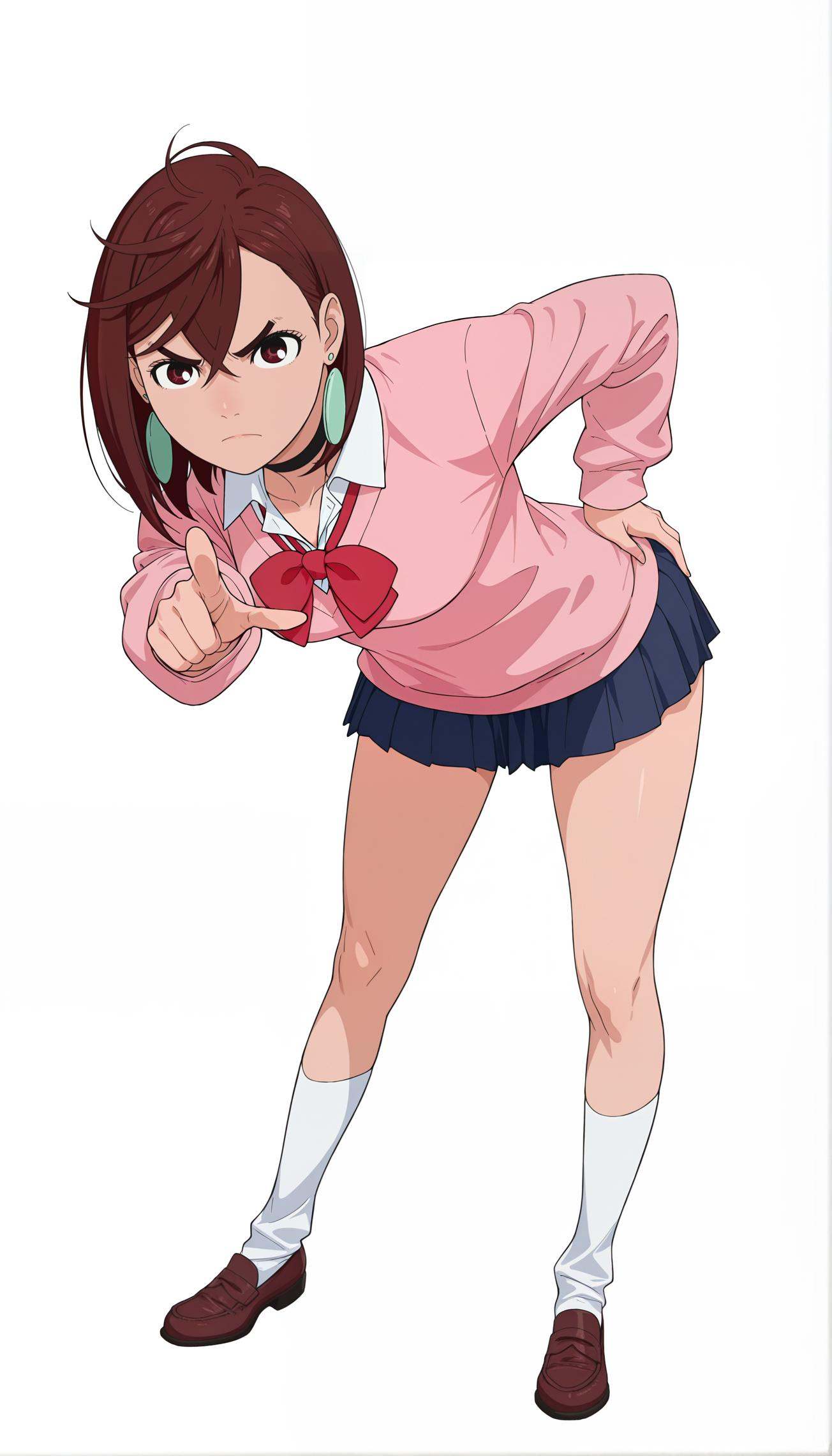 dandadan style,  ayase momo,  1girl on Tensor.Art